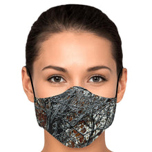 Load image into Gallery viewer, Face Mask - Autumn Snow Design
