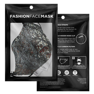 Face Mask - Autumn Snow Design