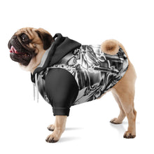 Load image into Gallery viewer, Dog Zip Up Hoodie - Chrome Daisies Design