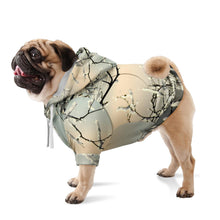 Load image into Gallery viewer, Dog Zip Up Hoodie - Frost and Romance Design