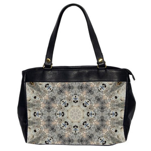 Oversize Office Handbag (2 Sides) - Sunbathing Kaleidoscope