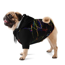 Load image into Gallery viewer, Dog Zip Up Hoodie - Abstract Daisies Design