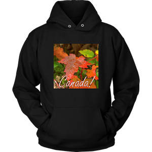 Unisex Hoodie - Autumn Dew Drops Canada Design