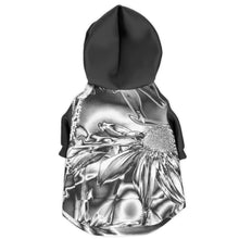 Load image into Gallery viewer, Dog Zip Up Hoodie - Chrome Daisies Design