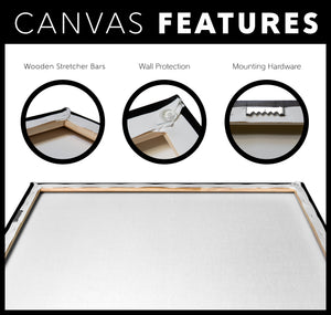 Canvas Wrap - Diggin' Diego Pink