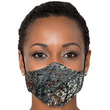 Load image into Gallery viewer, Face Mask - Autumn Snow Design