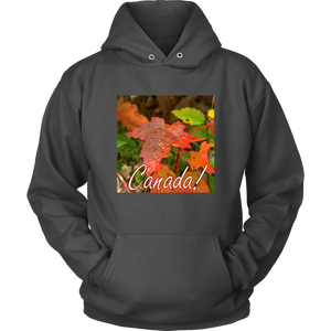 Unisex Hoodie - Autumn Dew Drops Canada Design