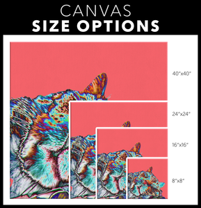 Canvas Wrap - Diggin' Diego Pink