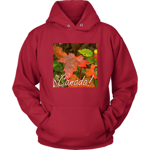 Unisex Hoodie - Autumn Dew Drops Canada Design