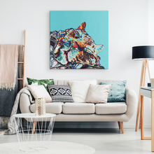 Load image into Gallery viewer, Canvas Wrap - Diggin&#39; Diego Turquoise